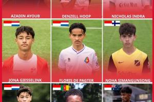 备战U17世界杯！印尼U17召入多达9名双国籍球员，全部效力海外