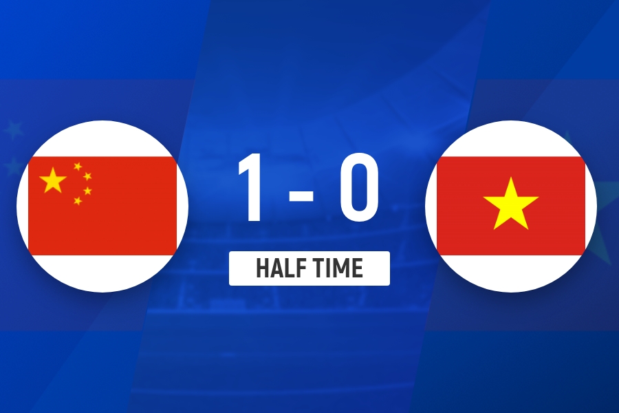 pg游戏-半场-U23国足1-0越南U23 杜月徵精彩凌空世界波 U23国足压制对手